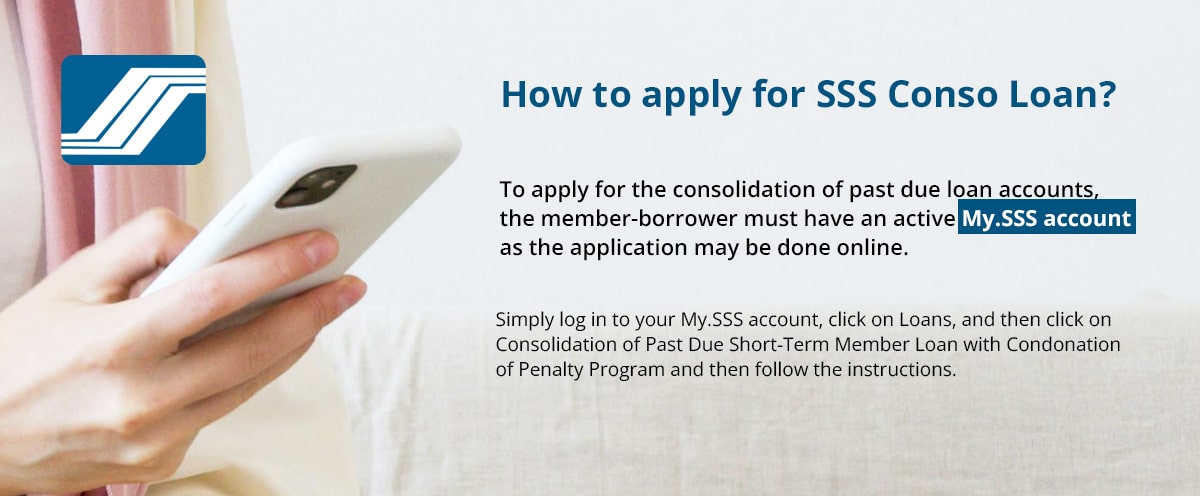 How to apply SSS conso loan